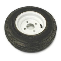 American Tire (30000) 480 X 8 (B) Tire And Wheel Imported 4 Hole Painted (Auto PN 698102)