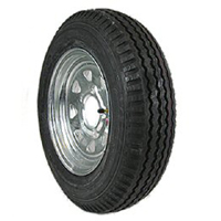American Tire (30790) 530X12(C)T&W 4 Hole Galv (Auto PN 698178)