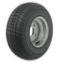 American Tire (3H340) 205/65-10 Tire & Wheel (B) 4 Hole / Galvanized (Auto PN 698290)