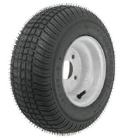 American Tire (3H432) 205/65-10 T&W (D) 5 Hole Silver E-Coat (Auto PN 698320)