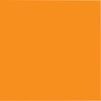 Balboa (B142) Bandanna, Poly/Cttn Blend, High Visibility Orange, 22 X 22In (Auto PN 830014)