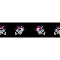 Balboa (DC541) Cooldanna, 100% Cotton, Girl Skulls (Auto PN 830152)