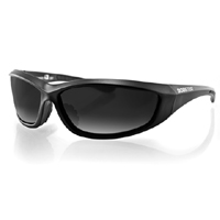 Balboa (ECHA001) Charger Sunglass, Blk Frame, Anti-Fog Smoked Lens, Ansi Z87 (Auto PN 830158)