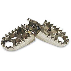 EVOLUTION FOOTPEGS - SX/SXF/EXC(EXCEPT 85CC) 98 TITANIUM COLR