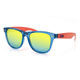 MINTY SUNGLASS, BLUE & ORANGE,SMOKED YELLOW MIRROR
