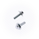 BOLT/WSHR 6X20MM W/20MM 10/PK