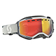 SCOTT FURY 'LS' SNOWX GOGGLE GREY - RED CHR LENS