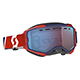SCOTT FURY SNOWX GOGGLE RED/BLUE - 'ENH' BLUE CHR LENS