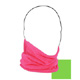 NECK GAITER, MICROFLEECE, HOT PINK REVERSES TO HIGH-VIS LIME