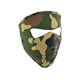 FULL MASK, NEOPRENE, SMALL, WOODLAND CAMO