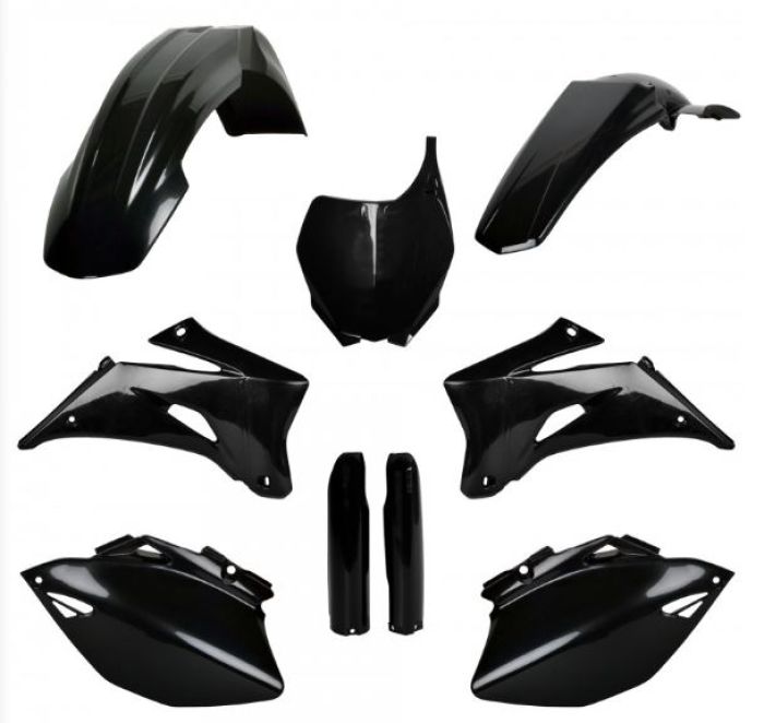 Polisport Full Replica Plastic Kit Yamaha Black Replacement Quality 91398